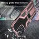 Apple iPhone 13 Pro Max Hoesje Hybride Back Cover Kickstand Rose Goud afbeelding 3