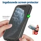 Apple iPhone XS Hoesje Full Protect 360° Cover Hybride Zwart afbeelding 7