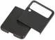 Samsung Galaxy Z Flip 3 Hoesje Back Cover Echt Leer Zwart afbeelding 2