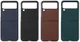 Samsung Galaxy Z Flip 3 Hoesje Back Cover Echt Leer Zwart afbeelding 4