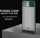 MOFI Samsung Galaxy A22 5G Hoesje Camera Slider Back Cover Groen afbeelding 2