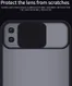 MOFI Samsung Galaxy A22 5G Hoesje Camera Slider Back Cover Groen afbeelding 4