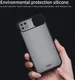 MOFI Samsung Galaxy A22 5G Hoesje Camera Slider Back Cover Groen afbeelding 6
