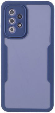 Samsung Galaxy A52 / A52S Hoesje Full Protect 360° Hybride Cover Blauw