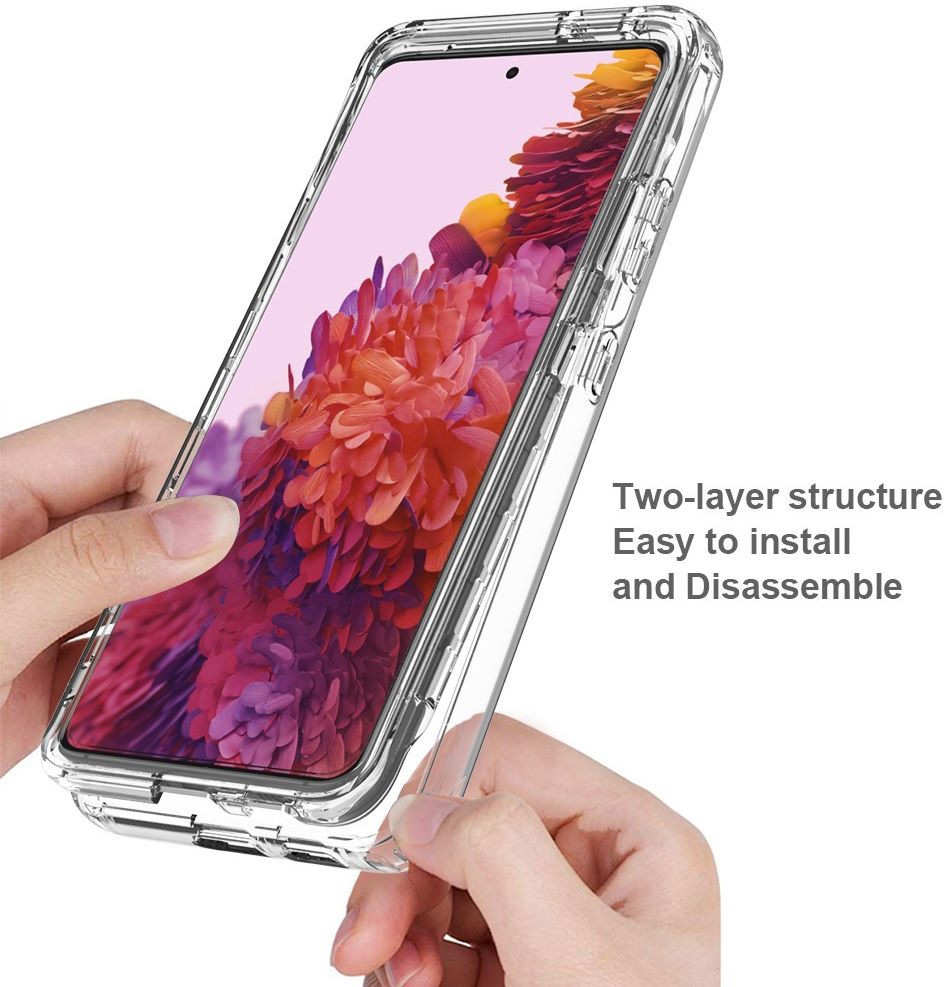 Samsung Galaxy S21 Ultra Hoesje Volledig Schokbestendig Cover Zwart afbeelding 6