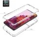 Samsung Galaxy S21 Ultra Hoesje Volledig Schokbestendig Cover Zwart afbeelding 4