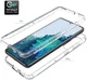 Samsung Galaxy S21 Hoesje Volledig Schokbestendig Hybride Cover Clear afbeelding 4
