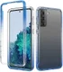 Samsung Galaxy S21 Plus Hoesje Volledig Schokbestendig Blauw afbeelding 1