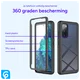 Samsung Galaxy S20 FE Hoesje Full Protect 360° Cover Hybride Zwart afbeelding 5