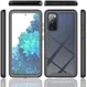 Samsung Galaxy S20 FE Hoesje Full Protect 360° Cover Hybride Blauw afbeelding 10