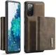 DG Ming Samsung Galaxy S20 FE Hoesje met Magnetische Kaarthouder Bruin afbeelding 4