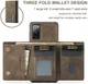 DG Ming Samsung Galaxy S20 FE Hoesje met Magnetische Kaarthouder Bruin afbeelding 11