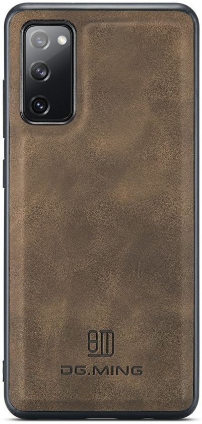 DG Ming Samsung Galaxy S20 FE Hoesje met Magnetische Kaarthouder Bruin afbeelding 7