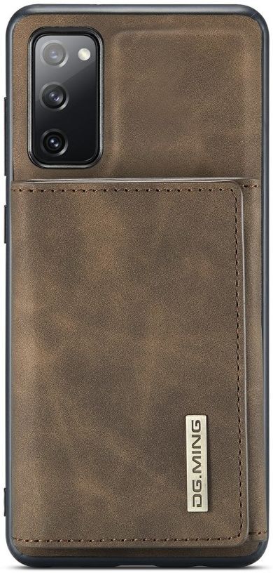 DG Ming Samsung Galaxy S20 FE Hoesje met Magnetische Kaarthouder Bruin afbeelding 8