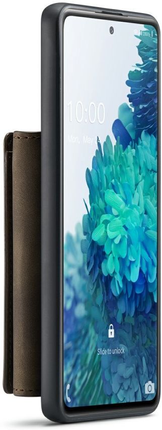 DG Ming Samsung Galaxy S20 FE Hoesje met Magnetische Kaarthouder Bruin afbeelding 9