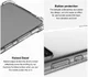 Imak Google Pixel 6 Hoesje Dun TPU met Screen Protector Transparant Zwart afbeelding 4