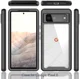 Google Pixel 6 Hoesje Volledig Schokbestendig Hybride Cover Zwart afbeelding 7