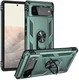 Google Pixel 6 Hoesje Hybride met Kickstand Back Cover Groen afbeelding 1
