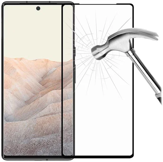 Google Pixel 6 Screen Protector Volledig Dekkend 9H Tempered Glass afbeelding 4