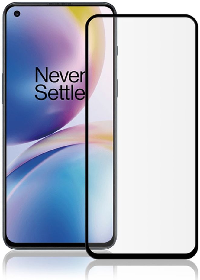 Amorus OnePlus Nord 2(T) 5G Screen Protector 9H Volledig Dekkend afbeelding 2