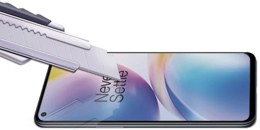 Amorus OnePlus Nord 2(T) 5G Screen Protector 9H Volledig Dekkend afbeelding 5