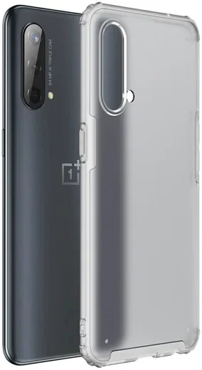 OnePlus CE 5G Hoesje Hybride Back Cover Matte Transparant afbeelding 1