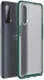 OnePlus CE 5G Hoesje Hybride Back Cover Matte Transparant Groen afbeelding 1