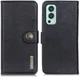 KHAZNEH OnePlus Nord 2 Hoesje Portemonnee Book Case Zwart afbeelding 2
