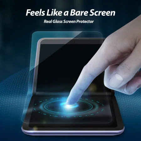 Whitestone Dome Silk Samsung Galaxy Z Flip 3 Glass Screen Protector afbeelding 4