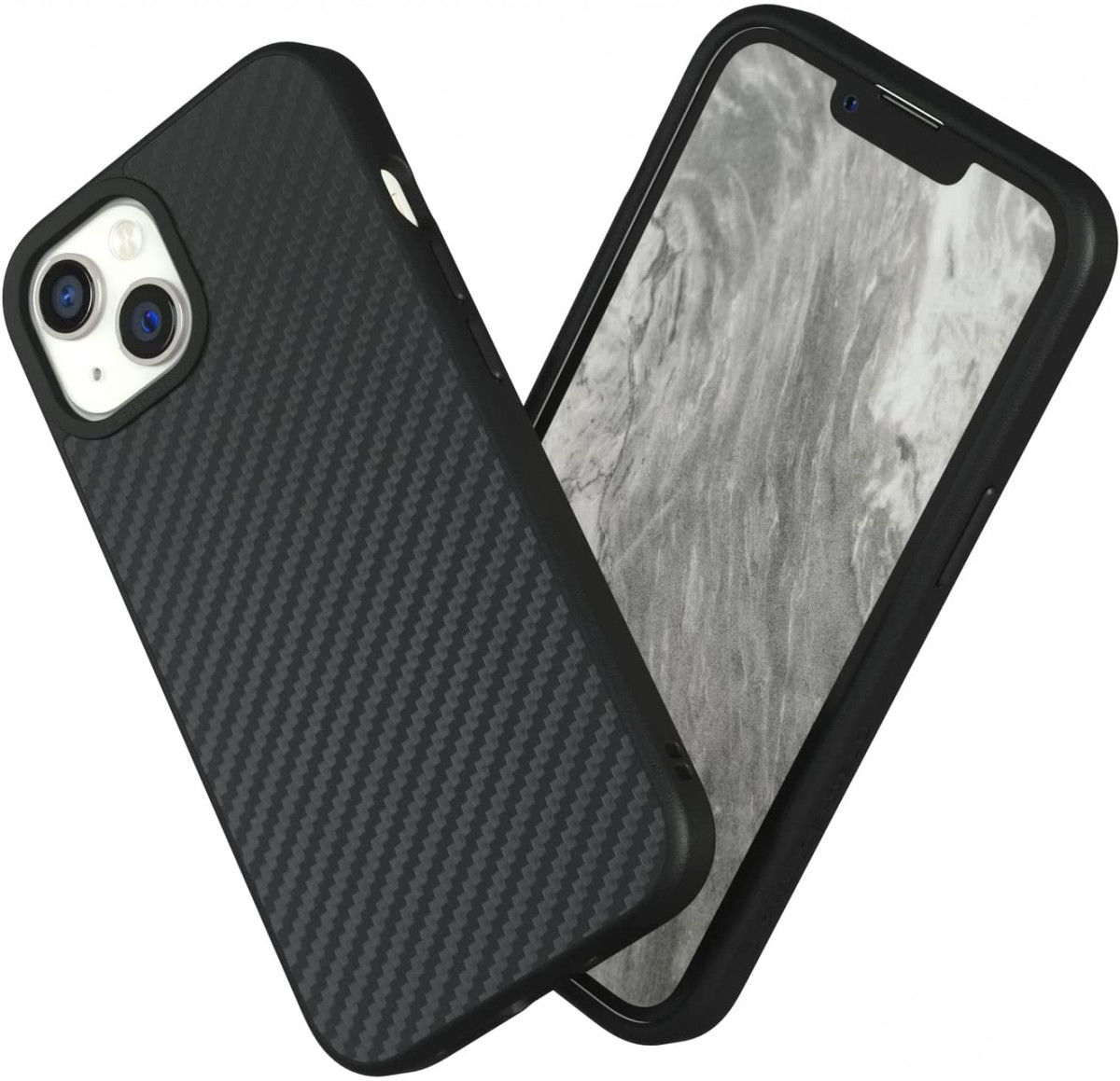 RhinoShield SolidSuit Apple iPhone 13 Hoesje Back Cover Carbon Fiber afbeelding 1