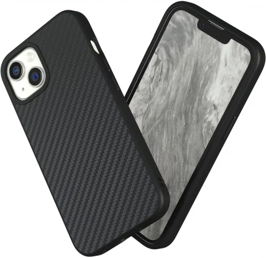 RhinoShield SolidSuit Apple iPhone 13 Hoesje Back Cover Carbon Fiber afbeelding 1