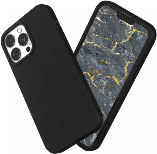 RhinoShield SolidSuit Apple iPhone 13 Pro Max Hoesje Classic Zwart afbeelding 1