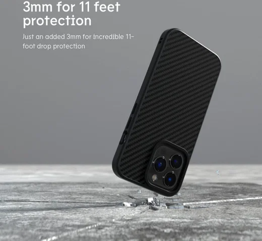 RhinoShield SolidSuit Apple iPhone 13 Pro Max Hoesje Classic Zwart afbeelding 5