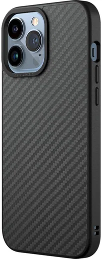 RhinoShield SolidSuit Apple iPhone 13 Pro Max Hoesje Carbon Fiber afbeelding 2