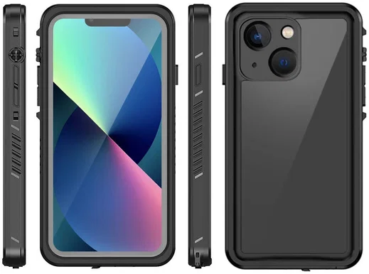 Eiger Avalanche Apple iPhone 13 Pro Waterdicht Hoesje Zwart afbeelding 8