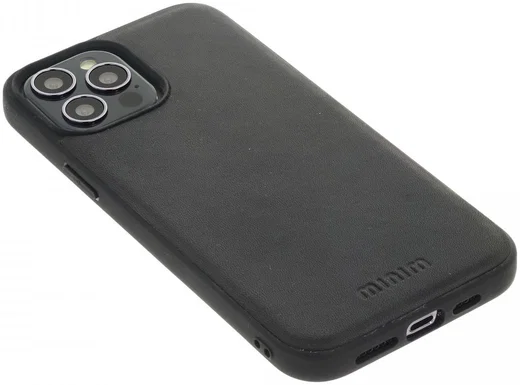 Minim 2-in-1 iPhone 13 Pro Max Hoesje Book Case en Back Cover Zwart afbeelding 4