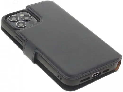 Minim 2-in-1 iPhone 13 Pro Max Hoesje Book Case en Back Cover Blauw afbeelding 3