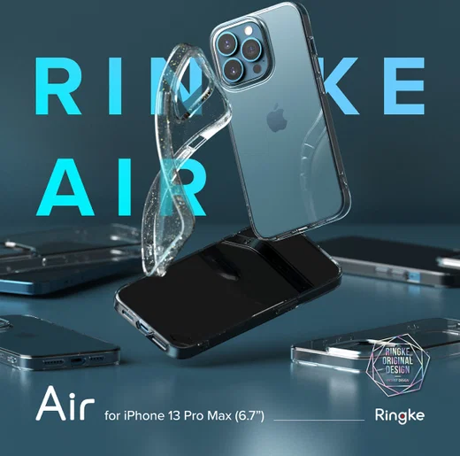 Ringke Air Apple iPhone 13 Pro Max Hoesje Flexibel TPU Transparant afbeelding 11