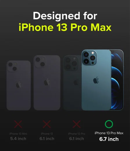Ringke Onyx Apple iPhone 13 Pro Max Hoesje Flexibel TPU Zwart afbeelding 10