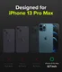 Ringke Onyx Apple iPhone 13 Pro Max Hoesje Flexibel TPU Zwart afbeelding 10