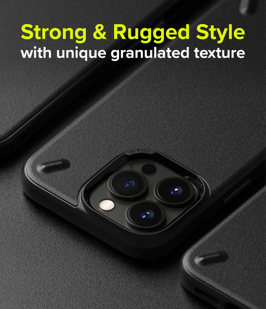 Ringke Onyx Apple iPhone 13 Pro Max Hoesje Flexibel TPU Zwart afbeelding 5