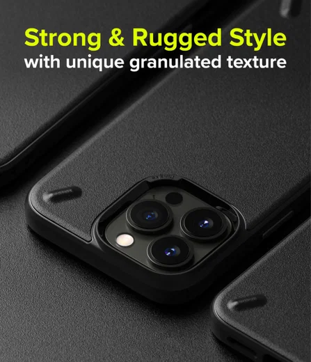 Ringke Onyx Apple iPhone 13 Pro Max Hoesje Flexibel TPU Zwart afbeelding 5