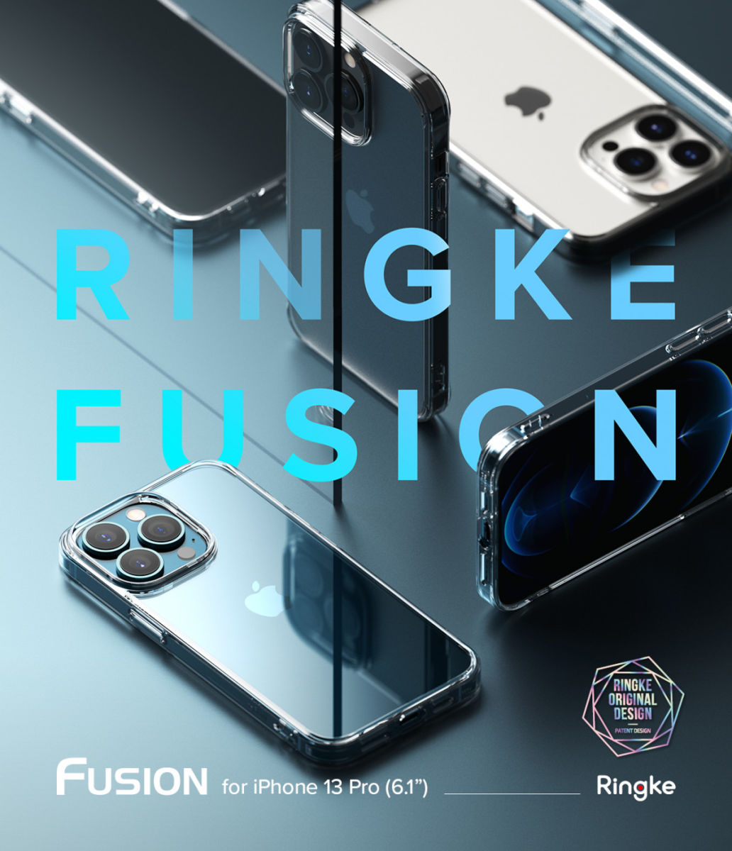 Ringke Fusion Apple iPhone 13 Pro Hoesje Back Cover Transparant afbeelding 12