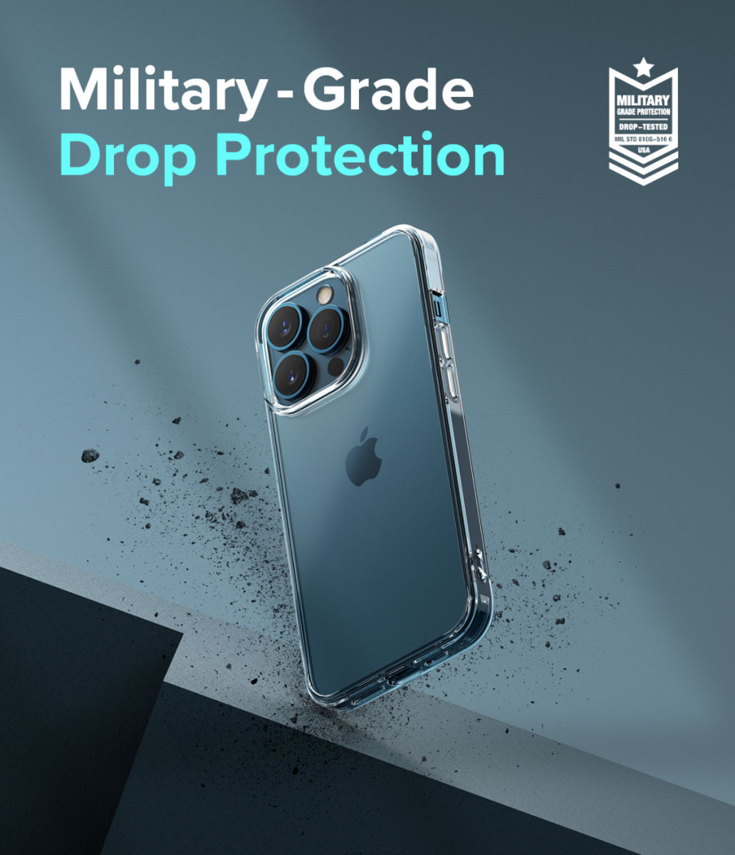 Ringke Fusion Apple iPhone 13 Pro Hoesje Back Cover Transparant afbeelding 5