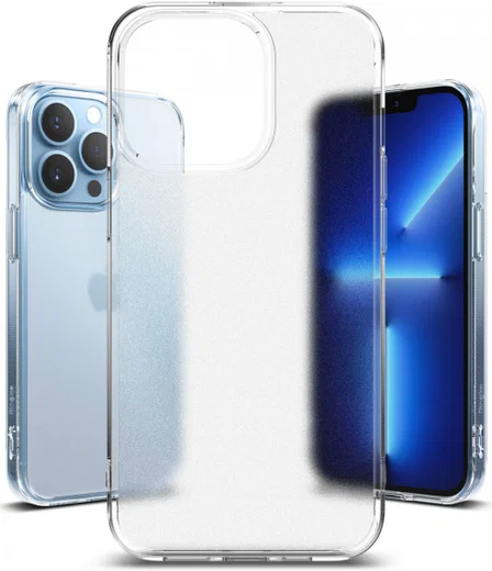 Ringke Fusion Apple iPhone 13 Pro Hoesje Back Cover Matte Transparant afbeelding 2