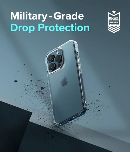 Ringke Fusion Apple iPhone 13 Pro Hoesje Back Cover Matte Transparant afbeelding 5
