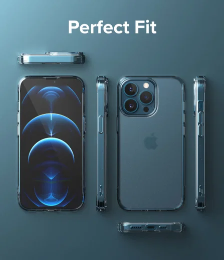 Ringke Fusion Apple iPhone 13 Pro Hoesje Back Cover Matte Transparant afbeelding 9