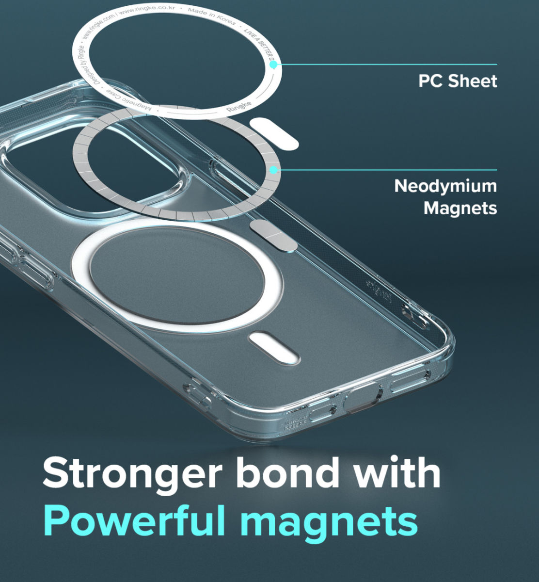 Ringke Fusion Apple iPhone 13 Pro Hoesje Magsafe Matte Transparant afbeelding 5