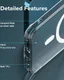 Ringke Fusion Apple iPhone 13 Pro Hoesje Magsafe Matte Transparant afbeelding 7
