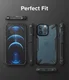 Ringke Fusion X Apple iPhone 13 Pro Hoesje Transparant Zwart afbeelding 9